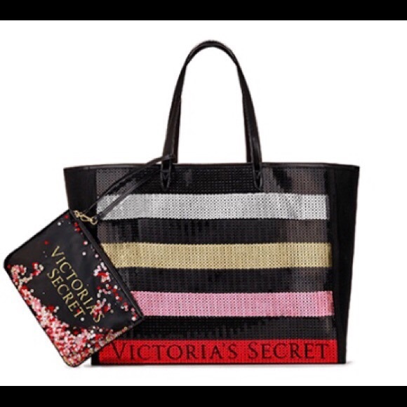 VS Black Friday 2017 Limited Edition Sequin Tote - Picture 2 of 4
